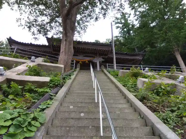 奥津姫神社(白山神社)の景色
