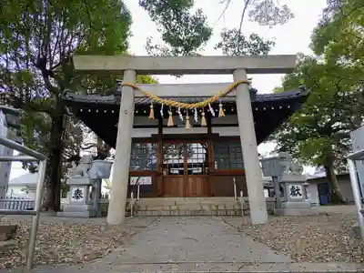西八幡社の本殿・本堂