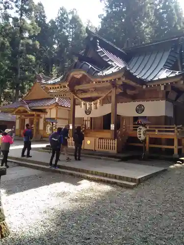 御岩神社の本殿・本堂