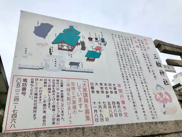 三輪神社の歴史