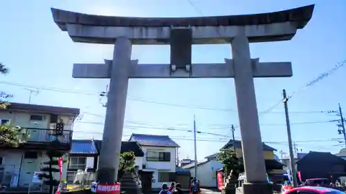 八幡社（乙川八幡社）の鳥居