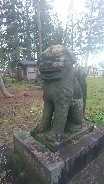 浅舞八幡神社の狛犬