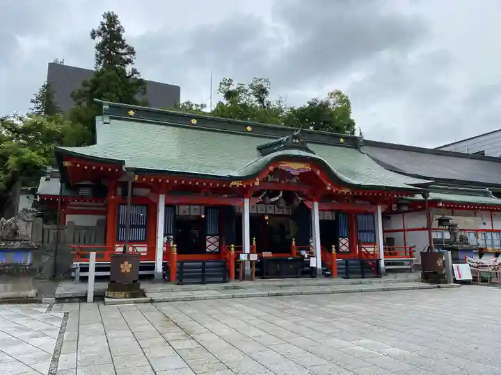 深志神社の本殿・本堂