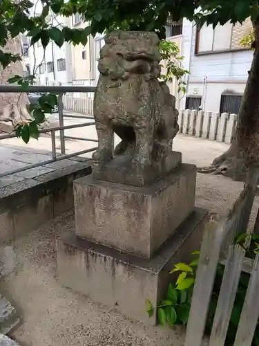 八幡大神宮の狛犬