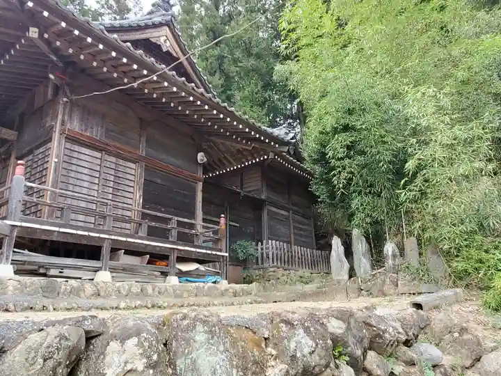 上蒔田椋神社の本殿・本堂