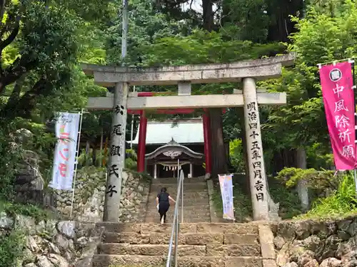 坂本八幡神社の鳥居