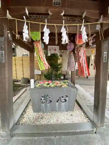 蛇窪神社の手水