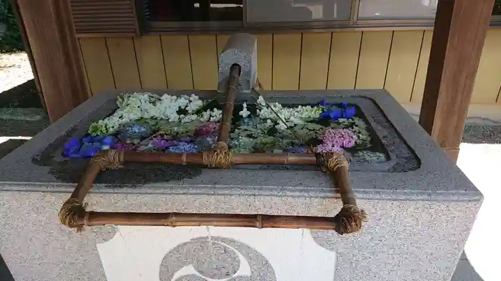 古宮神社の手水舎