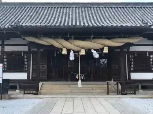 阿智神社の本殿・本堂