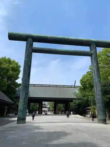 靖國神社の鳥居