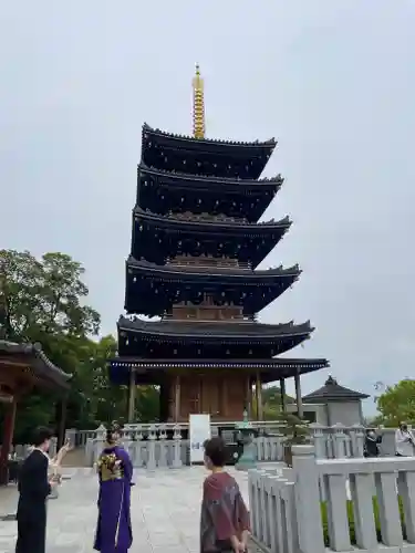 中山寺の塔