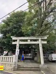 滝野川八幡神社の鳥居