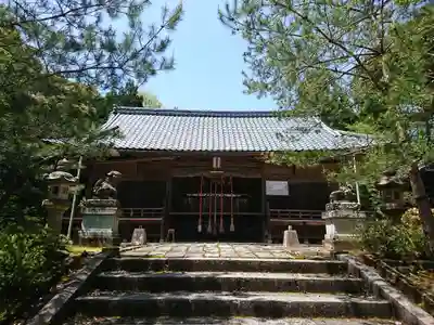 二階堂白山神社の本殿・本堂
