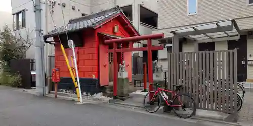 幸稲荷神社の鳥居