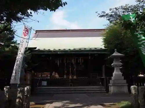 新宿下落合氷川神社の本殿・本堂