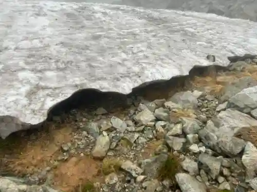 雄山神社峰本社の自然