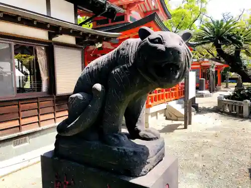 風浪宮の狛犬