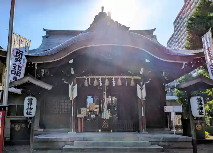 磐井神社の本殿・本堂
