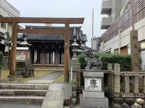 秋葉神社の鳥居