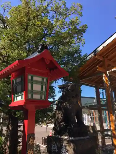 発寒神社の狛犬