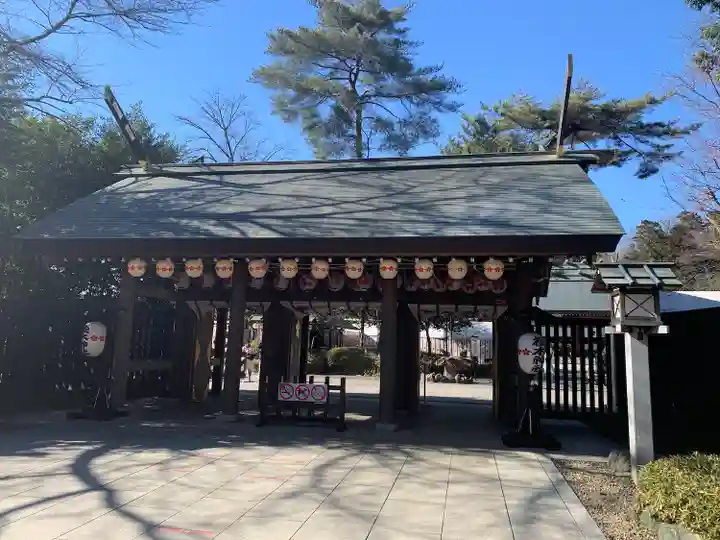 櫻木神社の山門・神門