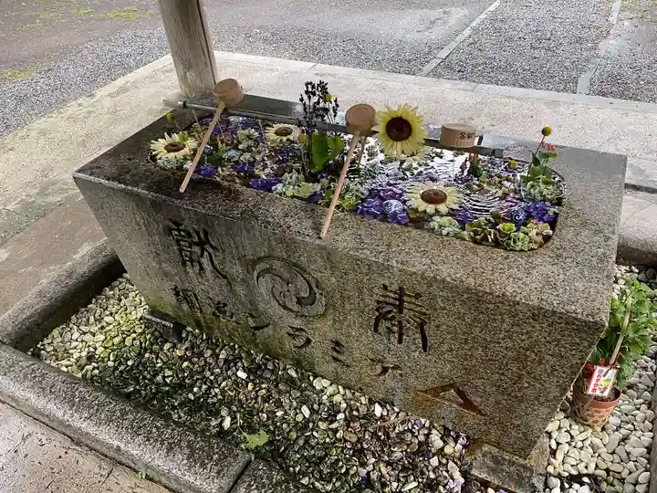 函館八幡宮の手水舎