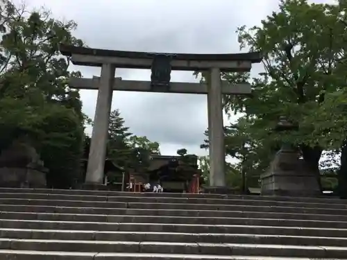 豊国神社の鳥居