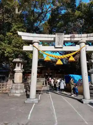 野田八幡宮の鳥居