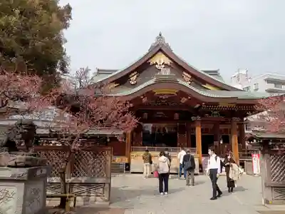 湯島天満宮の本殿・本堂