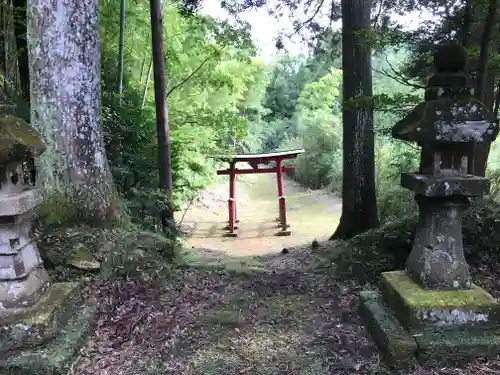 山神神社の鳥居