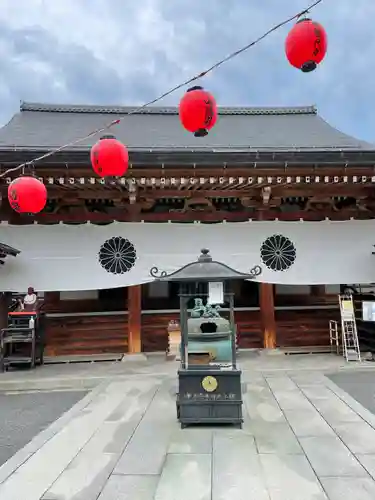 善光寺大本願の本殿