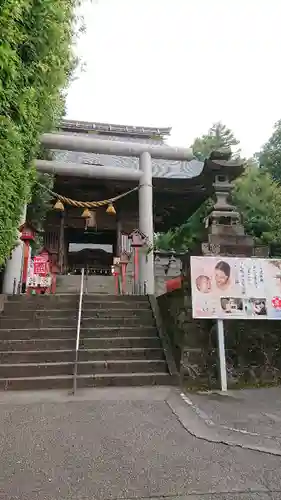 産泰神社の鳥居