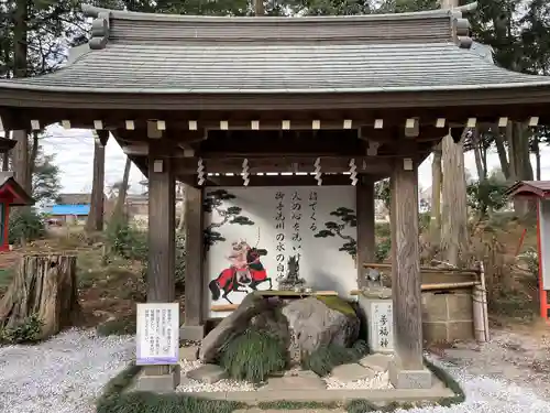 薬師寺八幡宮の手水舎