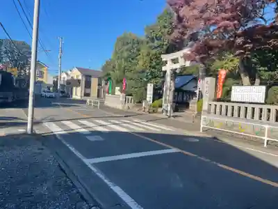 亀ケ池八幡宮の周辺