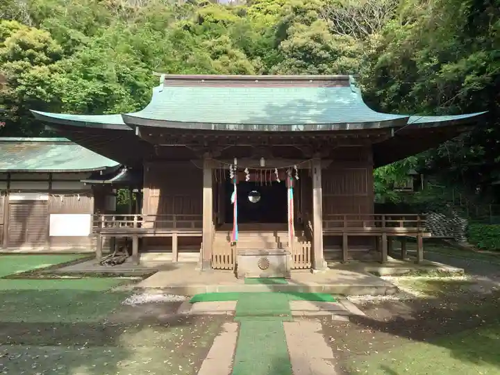 洲崎神社の本殿・本堂