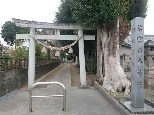 若宮白鳥神社の鳥居