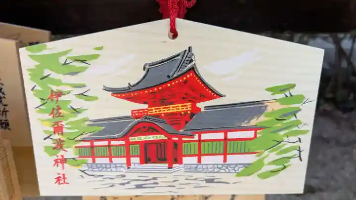 伊佐爾波神社の絵馬