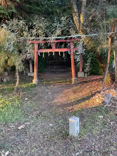 白山神社の鳥居