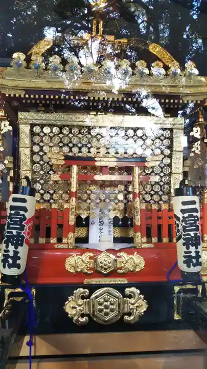 下総国三山 二宮神社のお祭り