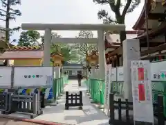 蒲田八幡神社の鳥居