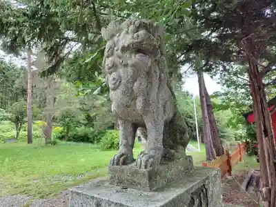 滝上神社の狛犬