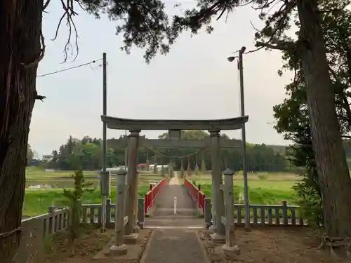 稲荷神社の鳥居