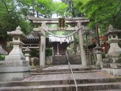 湯谷神社の鳥居