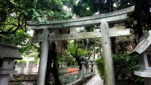 真清田神社の鳥居