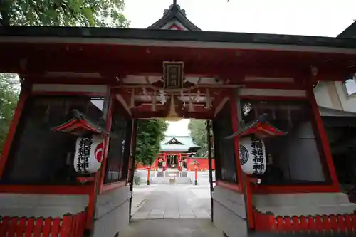 馬橋稲荷神社の山門