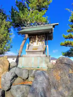 諏訪社の本殿・本堂