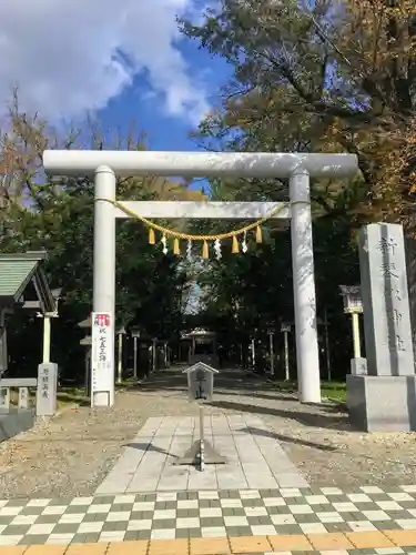 新琴似神社の鳥居