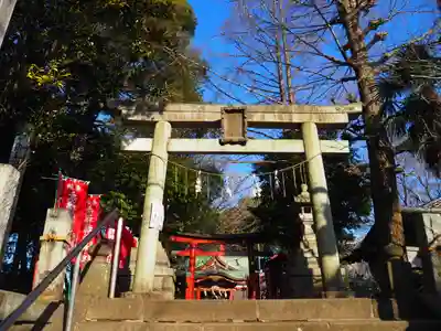 永福稲荷神社の鳥居