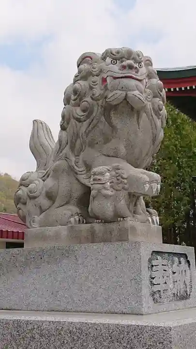 栗山天満宮の狛犬