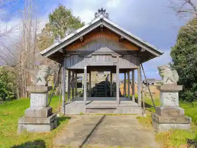 白髭社の本殿・本堂